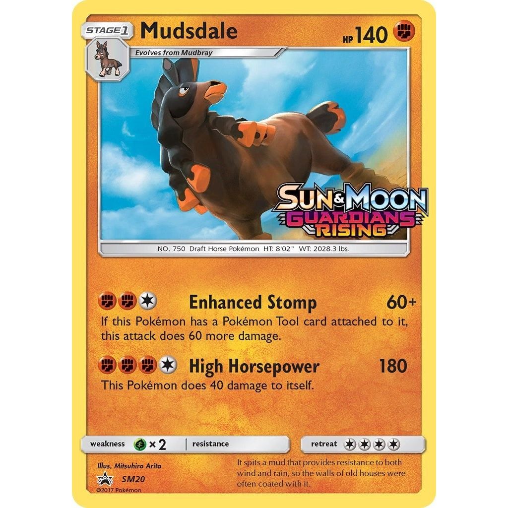 Mudsdale - SM20 (Prerelease) (SM20) (SMP)