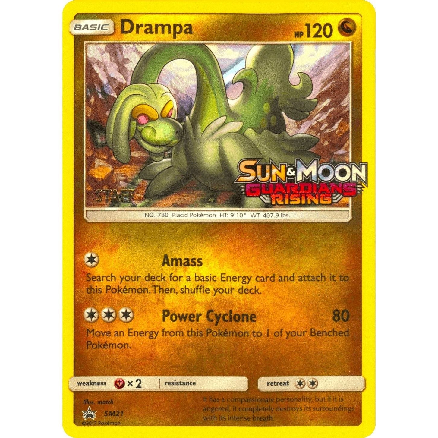 Drampa - SM21 (Prerelease) [Staff] (SM21) (SMP)