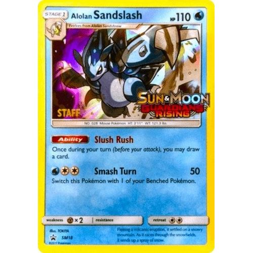 Alolan Sandslash - SM18 (Prerelease) [Staff] (SM18) (SMP)