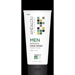 Andalou Naturals - Men Refreshing Face Wash (178ml)