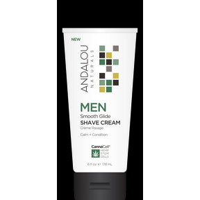 Andalou Naturals - Men Smooth Glide Shave Cream (178ml)