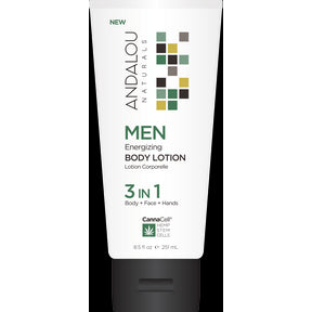 Andalou Naturals - Men Energizing Body Lotion (251ml)