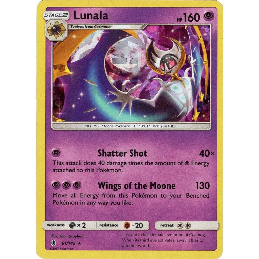 Lunala - 61/145 (Cracked Ice Holo) (061/145) (PR)