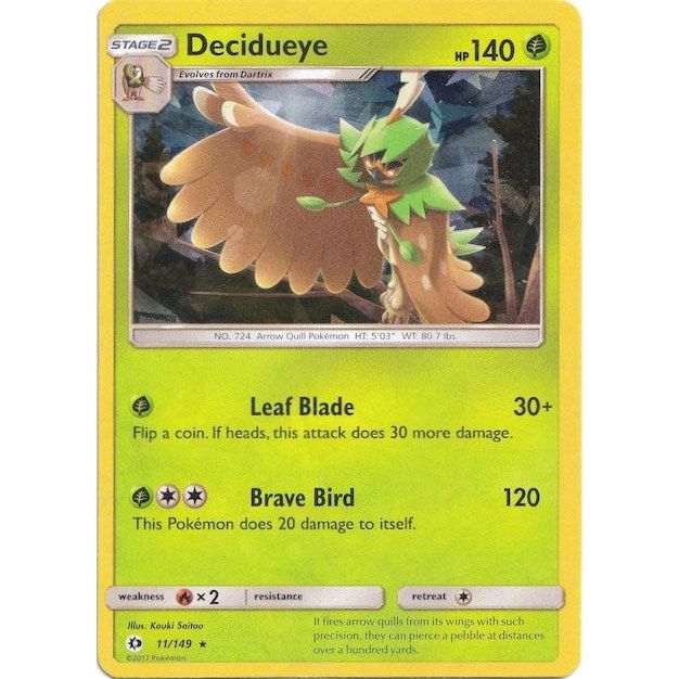 Decidueye - 011/149 (Cracked Ice Holo) (011/149) (PR)
