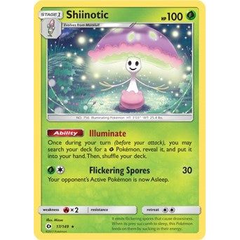 Shiinotic - 17/149 (SM Base Set) (017/149) (PR)