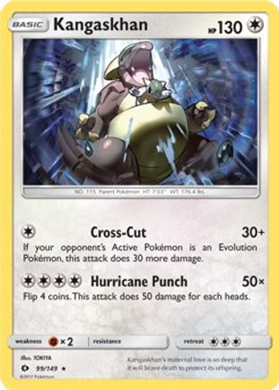 Kangaskhan - 99/149 (SM Base Set) - Deck Exclusives