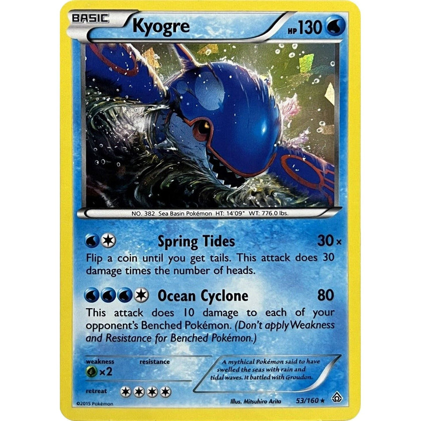 Kyogre - 53/160 (Cracked Ice Holo) (053/160) (PR)