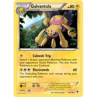 Galvantula - 27/119 (XY Phantom Forces) (027/119) (PR)