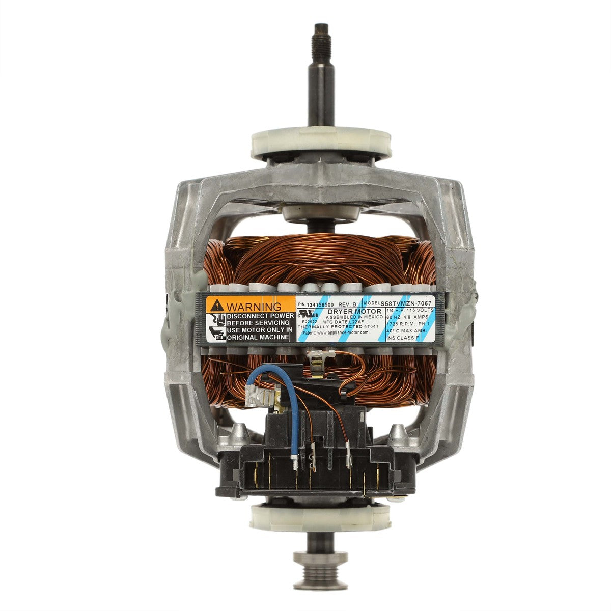 Frigidaire Dryer Motor with Pulley, Part 131560100