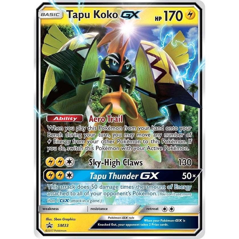 Tapu Koko GX - SM33 (SM33) (SMP)