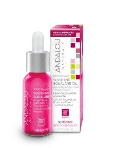 Andalou Naturals - 1000 Roses Soothing Squalane Oil (30ml)