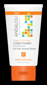 Andalou Naturals - Argan Oil & Shea Moist Rich Condit (50ml)