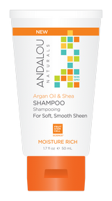 Andalou Naturals - Argan Oil&Shea Moisture Rich Shamp (50ml)