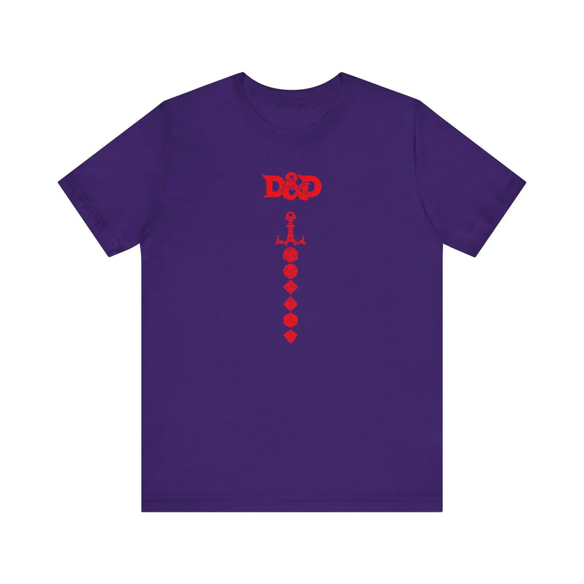D sword Unisex Jersey Short Sleeve Tee