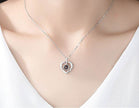 Subloom   Heart 100 I Love You Necklace