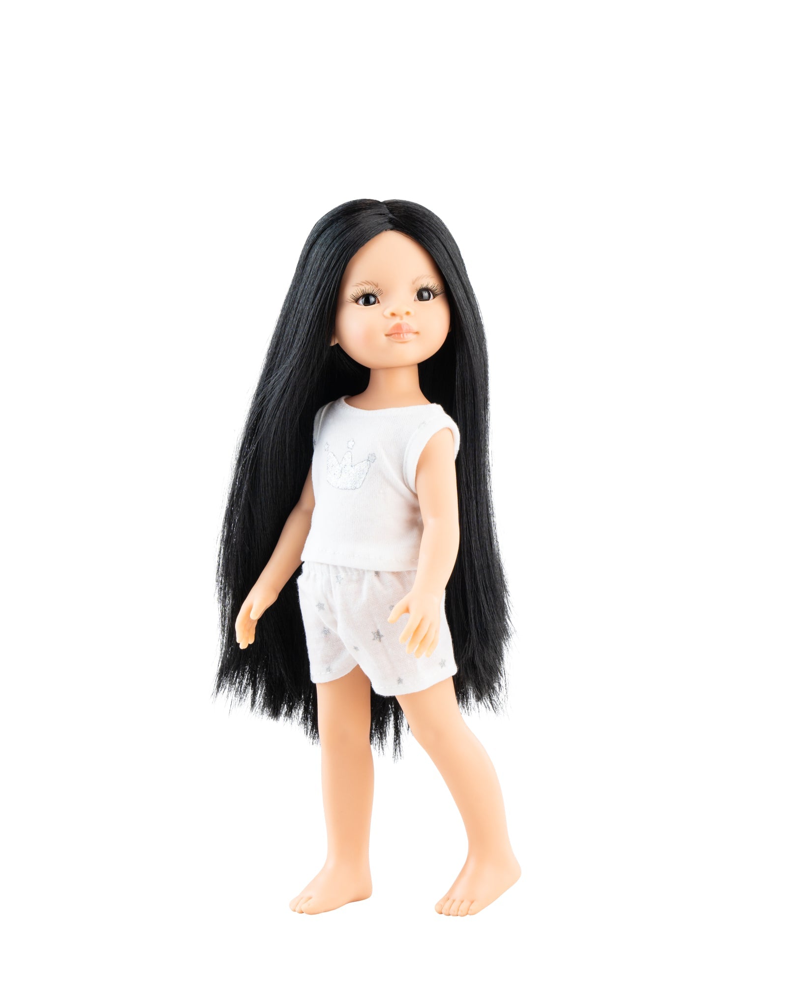 Las Amigas Doll - Paola with long hair in pajamas - Paola Reina
