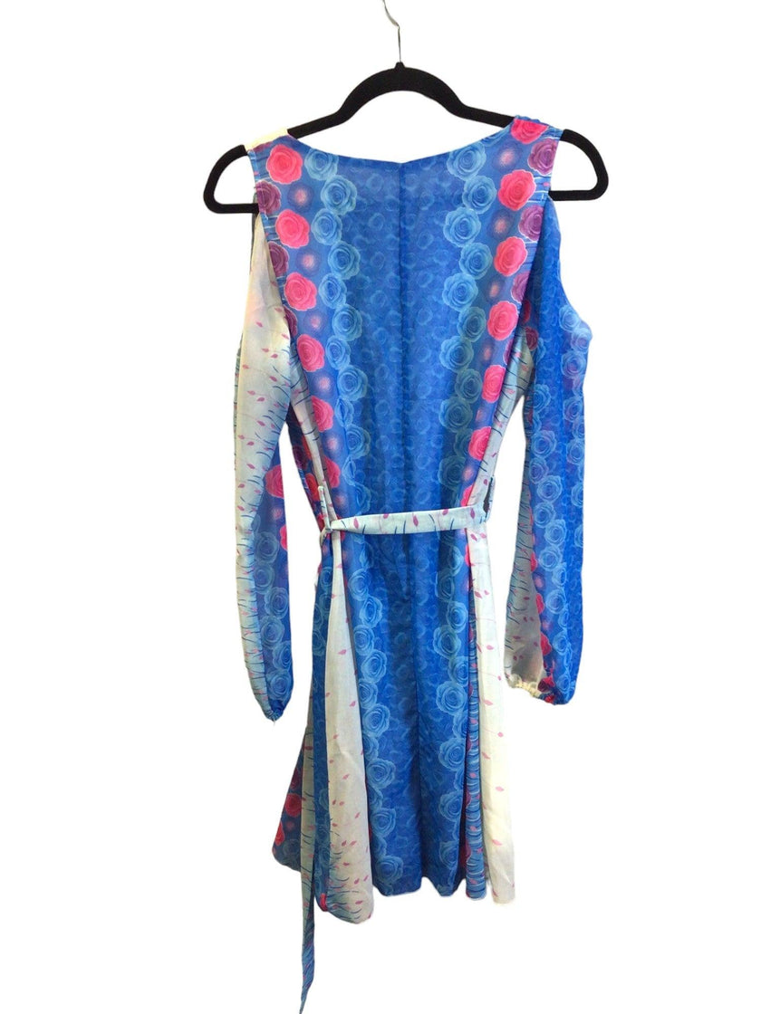 KATIE Women Wrap Dresses Regular fit in Blue - S