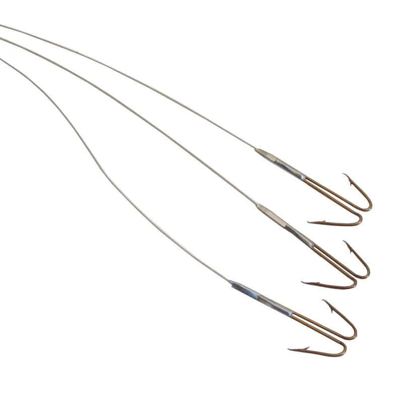🍁COMPAC Wire Snelled Gorge Hooks