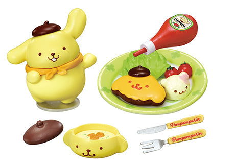 Sanrio: Pompompurin Cooking (1 Random Box) (Re-Ment Blind Box)