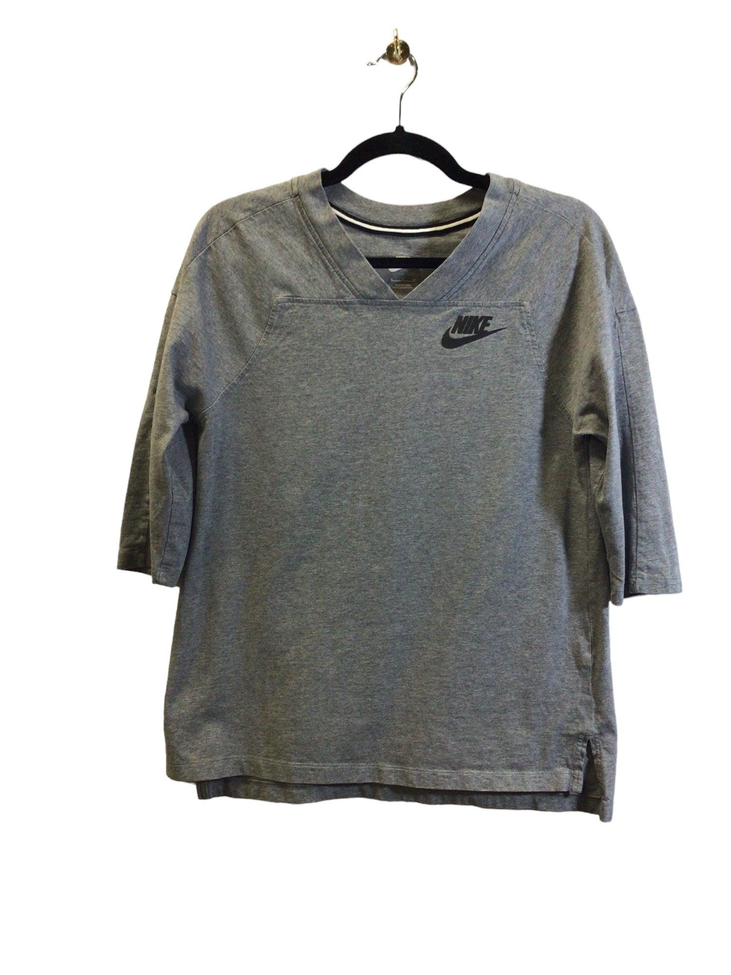 NIKE Women T-Shirts Regular fit in Gray - S