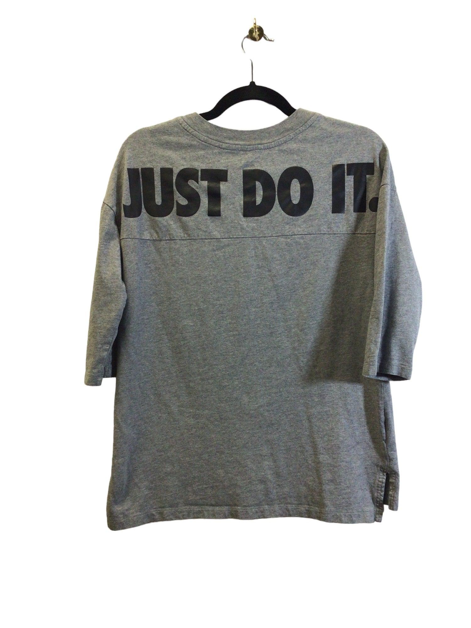 NIKE Women T-Shirts Regular fit in Gray - S
