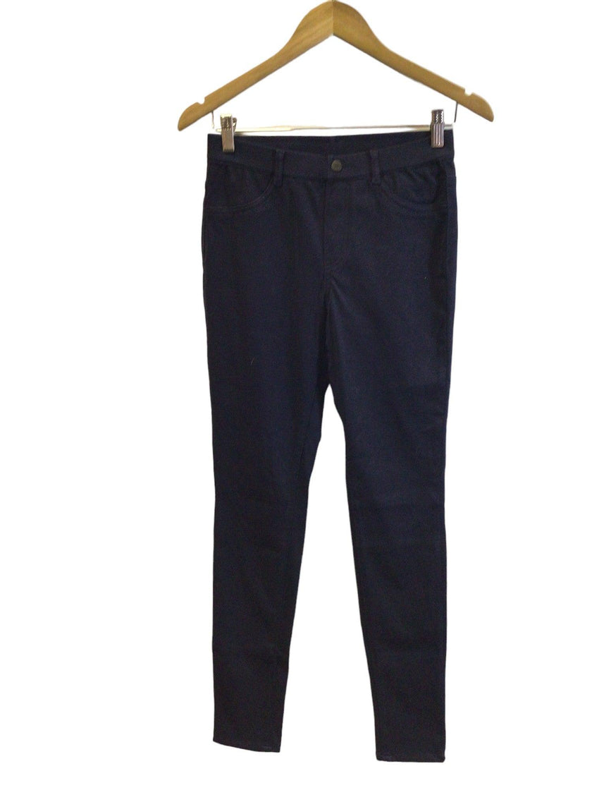 UNIQLO Women Work Pants Regular fit in Blue - S
