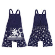 [Pre-Order] Happi-Style Jinbei Set: Shaved Ice Pattern 2-Piece Set with Apron Overall (Save 50% in January)