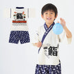 [Pre-Order] Happi-Style Jinbei Set: Sushi Pattern 2-Piece Set (Save 50% in January)
