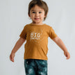 Baby/Kids' Bamboo Graphic T-Shirt | Planets In Black