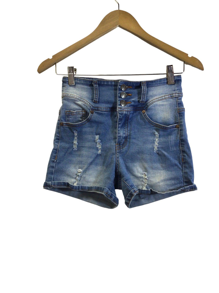 ARDENE Women Denim Shorts Regular fit in Blue - 3