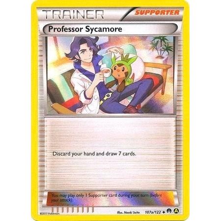 Professor Sycamore - 107a/122 (Holofoil) (107a/122) (PR)