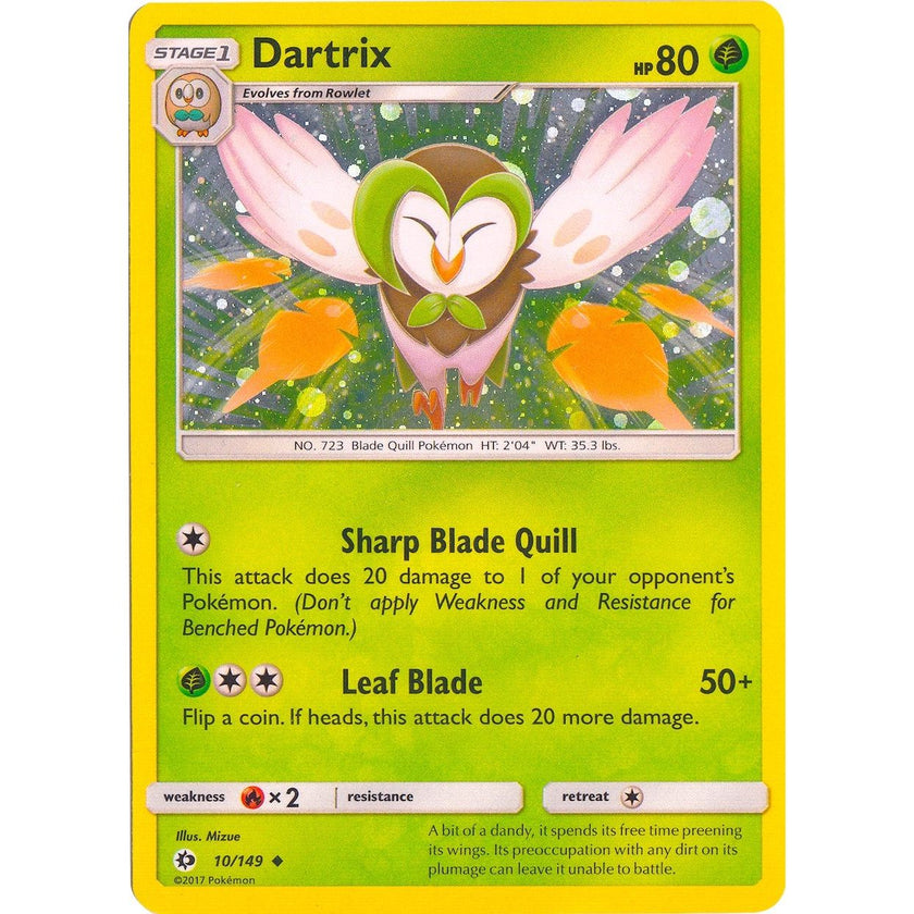 Dartrix - 10/149 (Cosmos Holo) (010/149) (BLE)