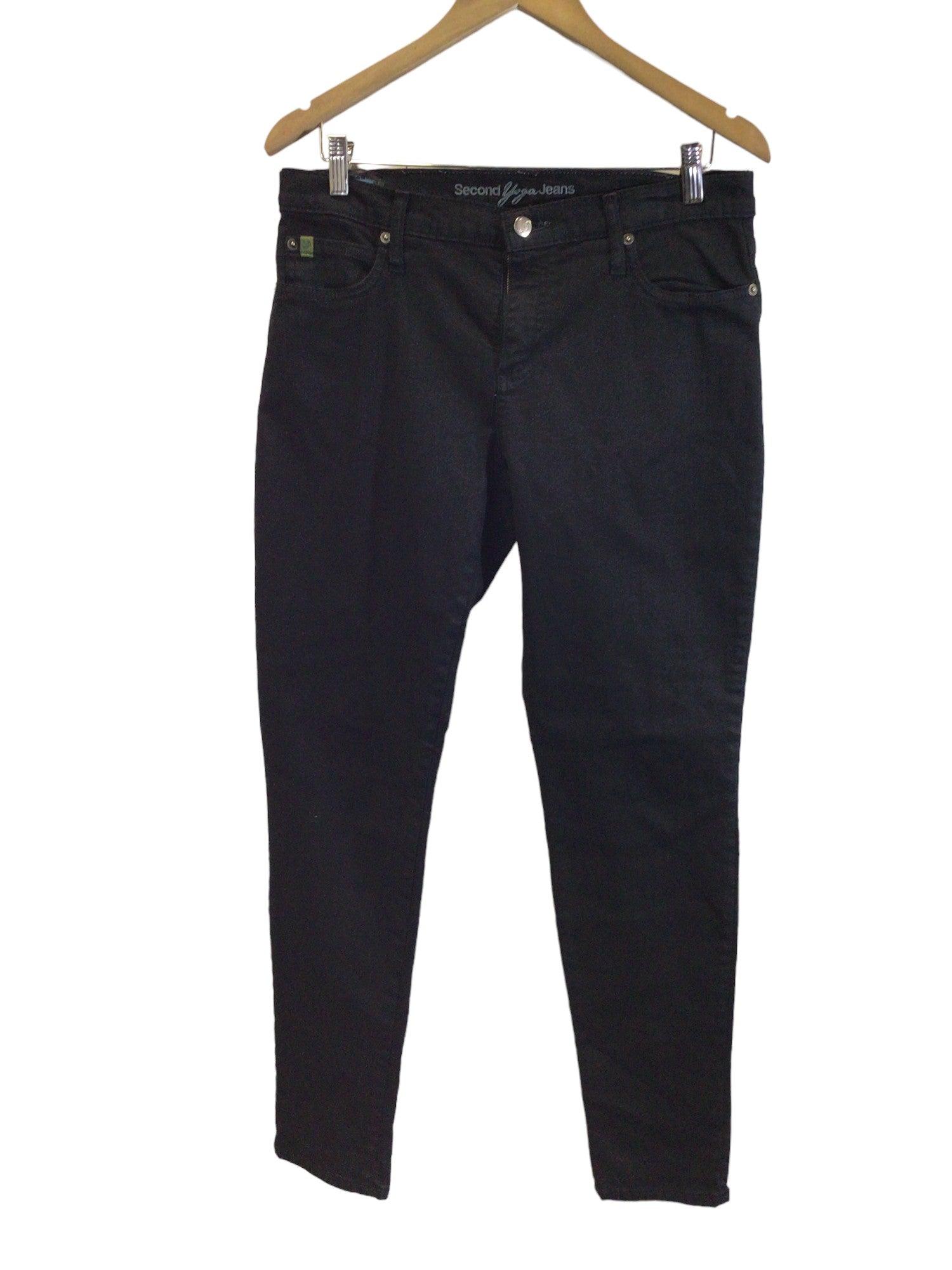 YOGA JEANS Women Straight-Legged Jeans Regular fit in Black - 31