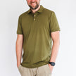 Men’s Bamboo Polo Shirt | Olive