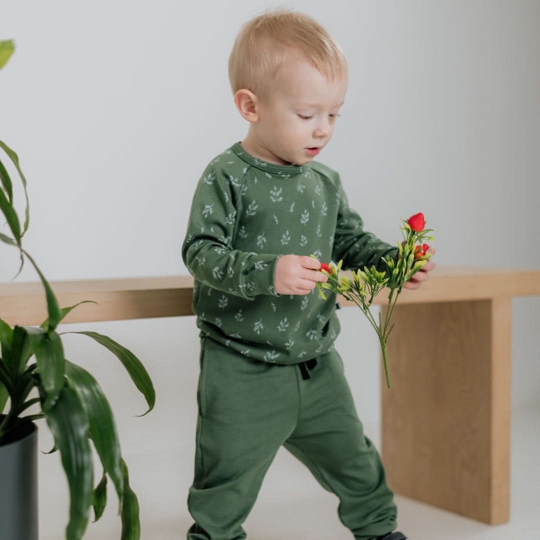 Baby/Kids' Bamboo Raglan Pullover | Adventure