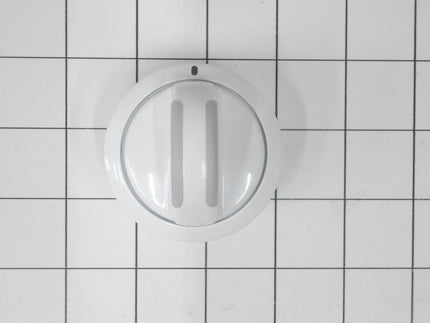 134043000 White/Grey Timer Knob for Frigidaire Dryer
