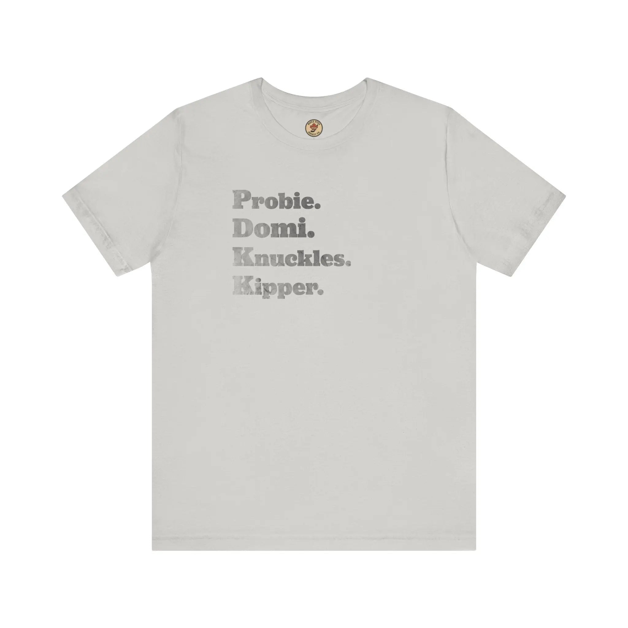 Probie Domi Knuckles Kipper T-Shirt - NHL Hockey Fighters - Maple Stick Hockey Co. - True Fan