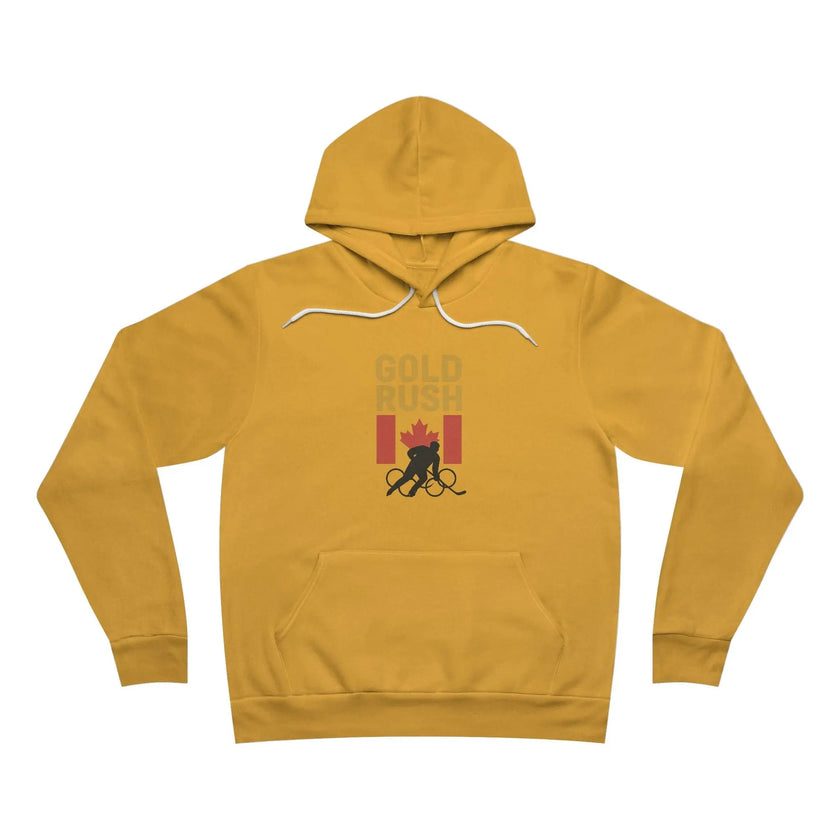 Gold Rush Canada Hockey Hoodie Mens Olympic Ice Hockey Sweatshirt Team Canada Hoodie