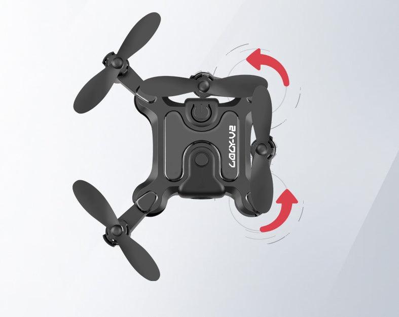 Mini Folding Drone with HD Camera, WiFi FPV, Altitude Hold, 360° Rolls