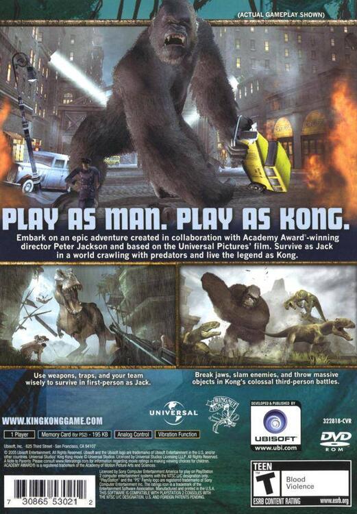 Peter Jackson's King Kong : Le jeu officiel du film (occasion)
