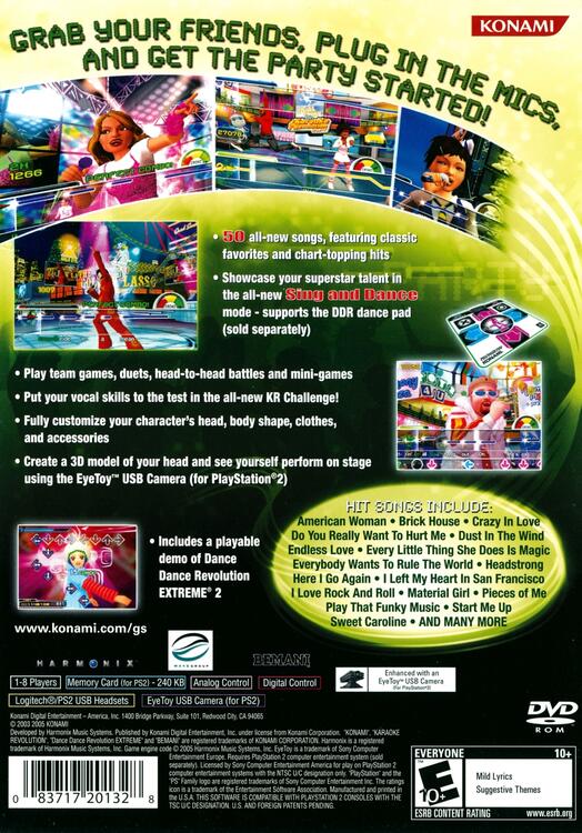 Karaoke Revolution Party (Microphone requis, mais non inclus) (occasion)