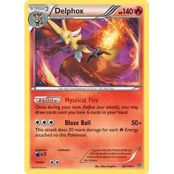 Delphox - 26/146 (XY Base Set) (026/146) (PR)