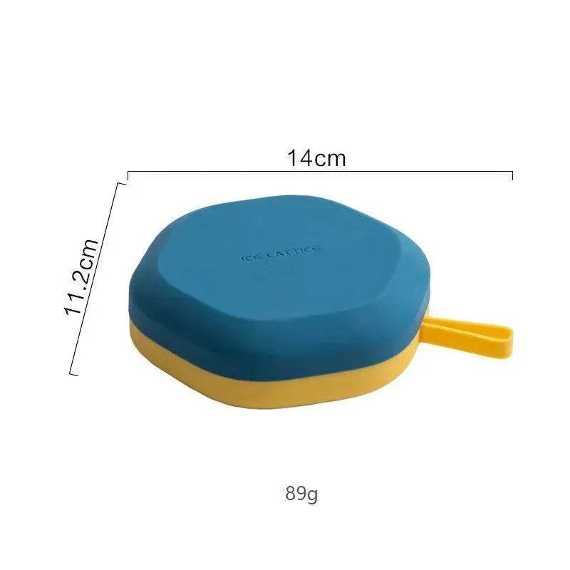 Portable Silicone Hexagonal DIY Ice Mold ice lattice