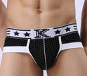 Breathable Cotton Brief Thong underwear panties Men