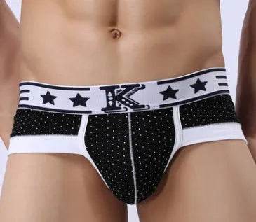 Breathable Cotton Brief Thong underwear panties Men