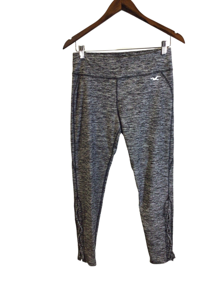 HOLLISTER Women Activewear Leggings Regular fit in Gray - M