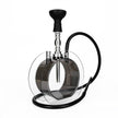 Acrylic round pot hookah set