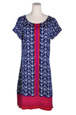 HATLEY Women Shift Dresses Regular fit in Blue - L
