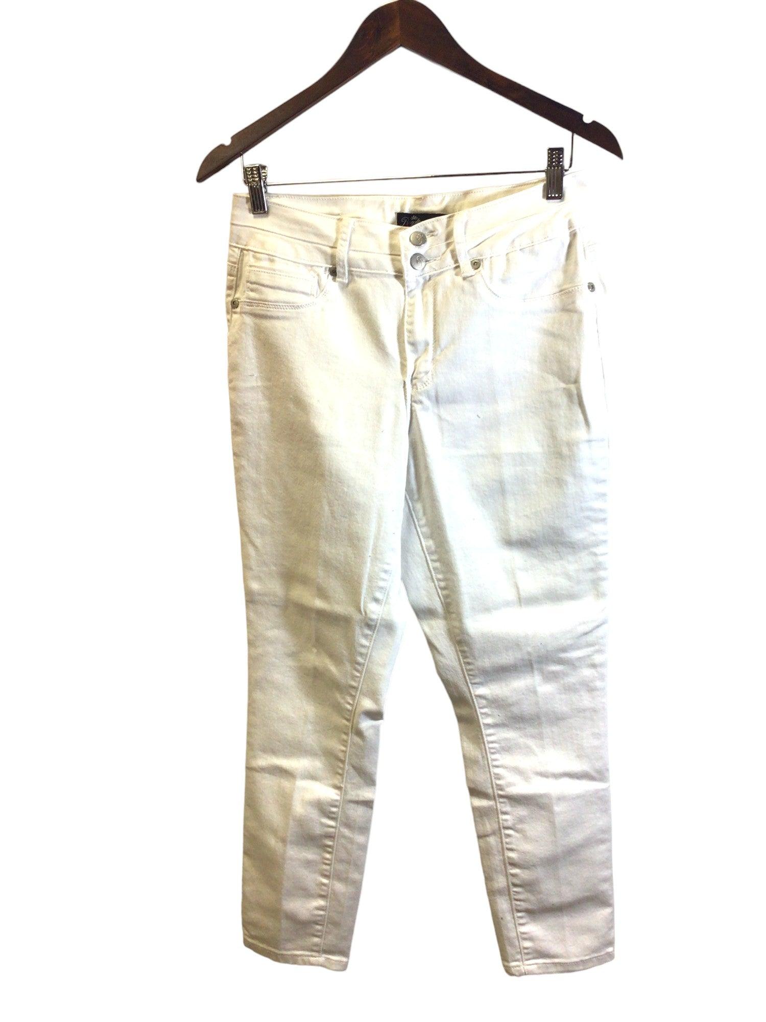 ROYALTY FOR ME Women Straight-Legged Jeans Regular fit in White - 8
