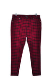 SUKO JEANS Women Work Pants Regular fit in Red - 16